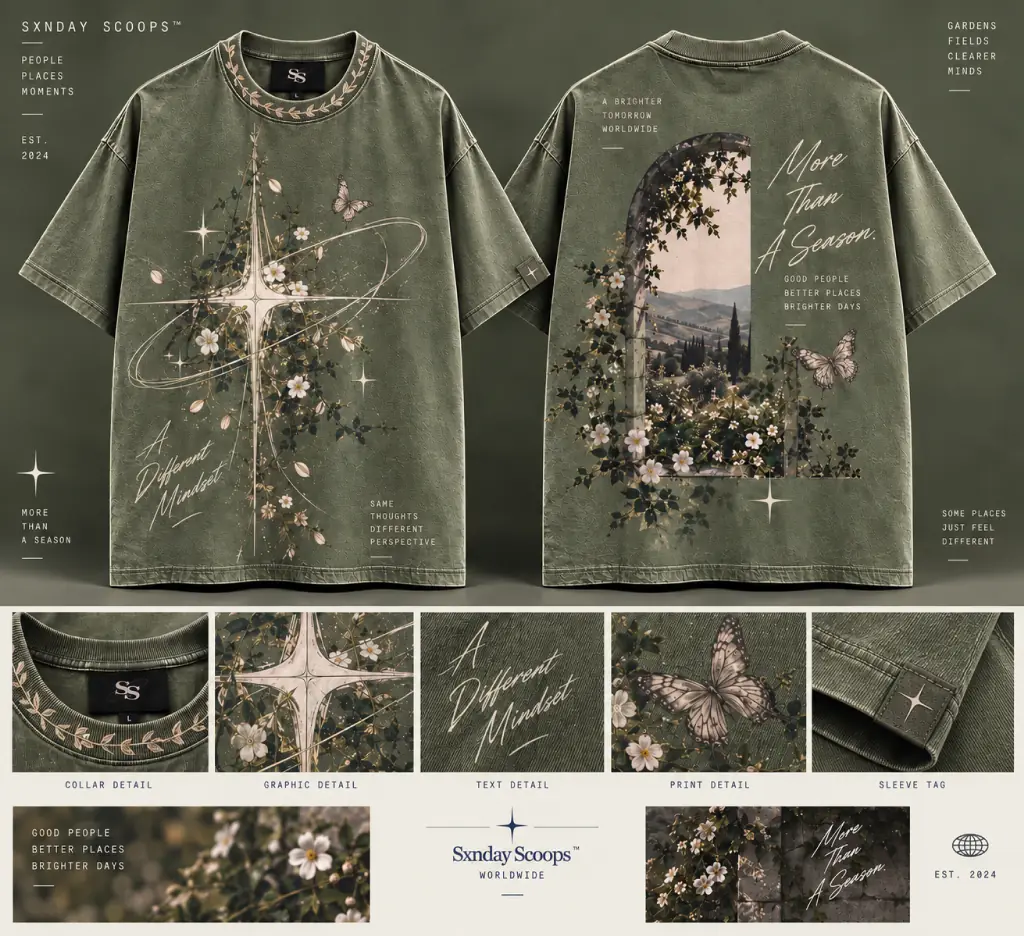 Garden Olive Tee